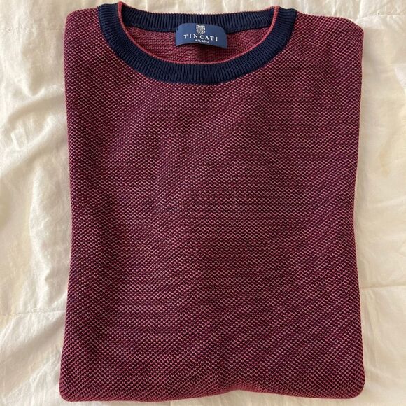 Tincati Milano cotton mens Sweater - Picture 4 of 6